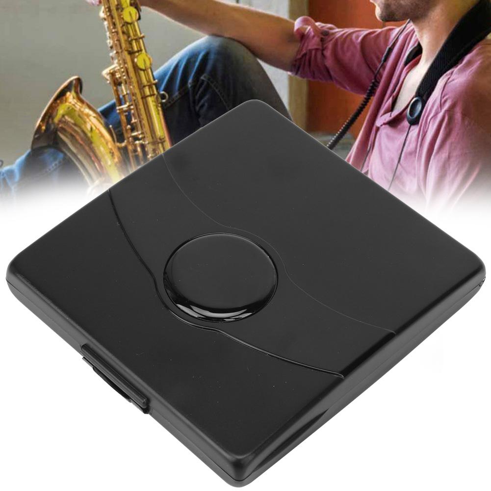 Saxophone Reed Case Black ABS Waterproof Storage Box Musical Instrument Accessories