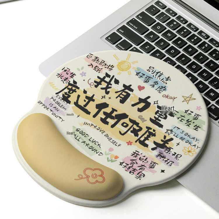 Personalized Memory Foam Wrist Rest Mouse Pad
