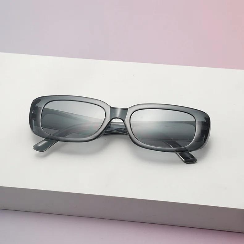 New Fashion Candy Color Small Frame Sunglasses Men Sun Glasses Women Vintage Trendy Style Eyewear Anti-Glare Glasses