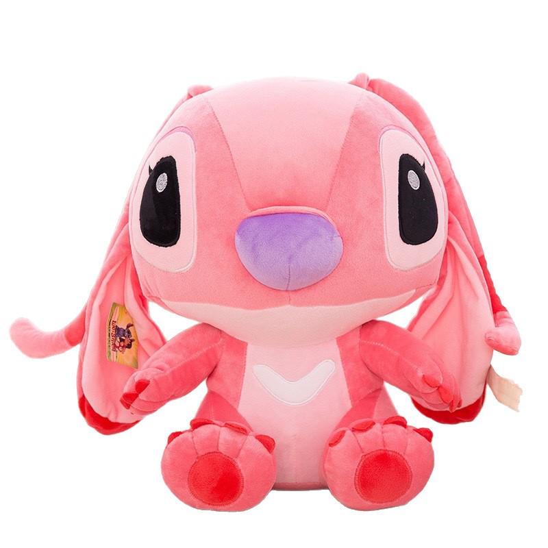 Cute Pink Stitch Plush Toy - Lilo & Stitch Cartoon Pillow for Kids