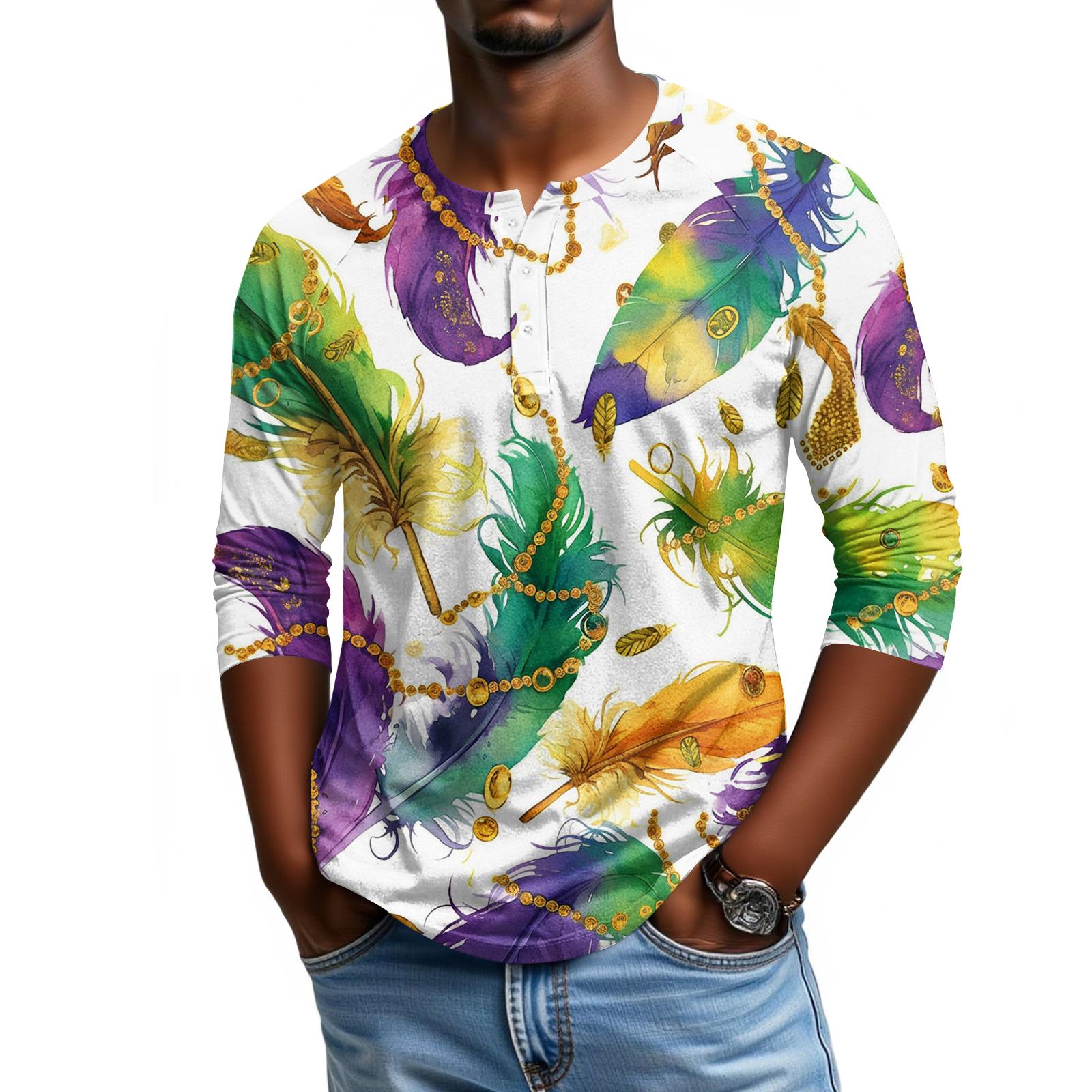 

Мужской топ с рукавом реглан и рукавом три четверти XL белый