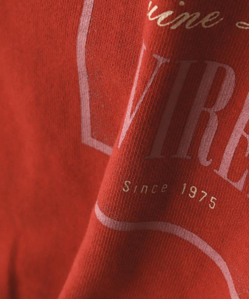 AVIREX TAPESTRY OF NEW YORK CREWNECK SWEAT(WEB&DEPOT Exclusive) men's F 104 dark red 783-4232015