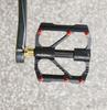 PROMEND 86T Mountain Bike Pedals - Titanium Axle, Carbon Tube, 3 Bearings, Road Cycling Pedals