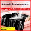 Real Waterproof PVC Adult Bedsheets Bed Cover Couple Game Flat Sheet Oil SPA Coverlet Double Single Queen Size Coverlid