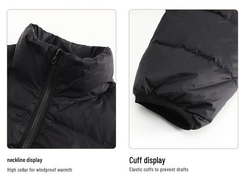 2024 Girls' Winter 3-in-1 Down Jacket - Windproof, Waterproof, Detachable for Big Kids