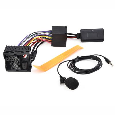 Auxiliary Input Cable Adapter Microphone For For For For BMW E46 3 Series CD Player Compatible Car Audio Device