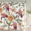 Tropical Plants Animals Bathroom Curtains Green Leaf Plant Waterproof Polyester Shower Curtain Nordic Home Bath Room Decoration