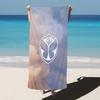T-Tomorrowlands Musiklogo Mikrofaser Bedrucktes Strandtuch Bergsteigen Yoga Strand Schwimmen Laufen Saugfähiges Weiches Handtuch