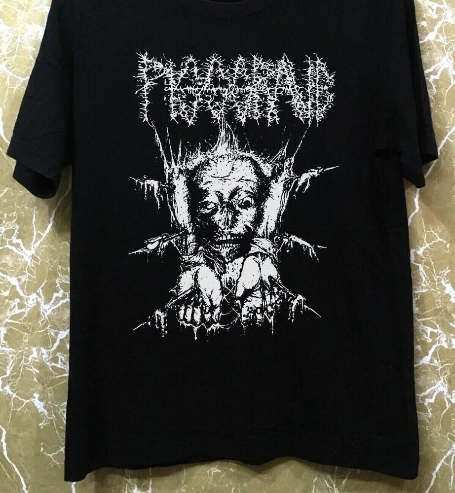 Vtg Pissgrave Band Concert Tour Cotton Black Unisex Full Size Tee Shirt BL051 Unisex T-Shirt XXXXL