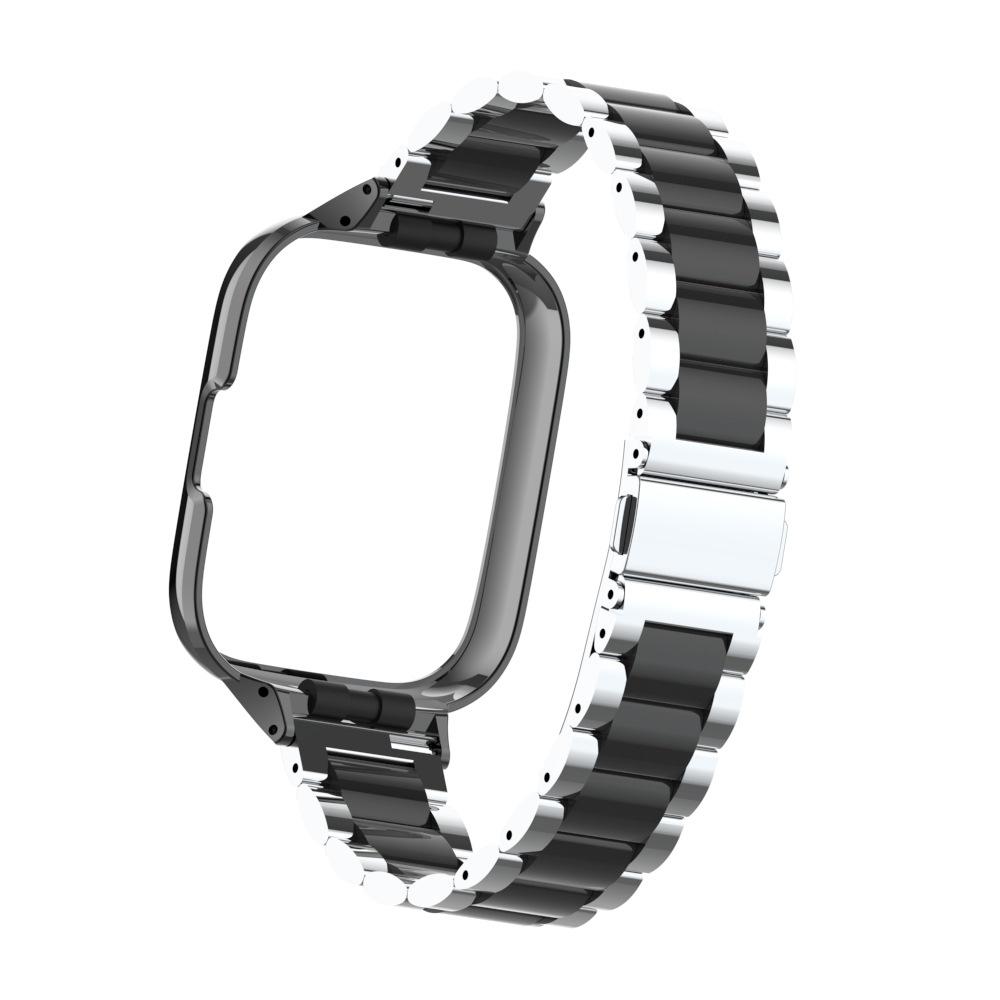 Metal Buckle Strap+Case for Redmi Watch 3 Active Milanese bracelet for Redmi Watch 3 Lite Band+Case protector Watch Accessories