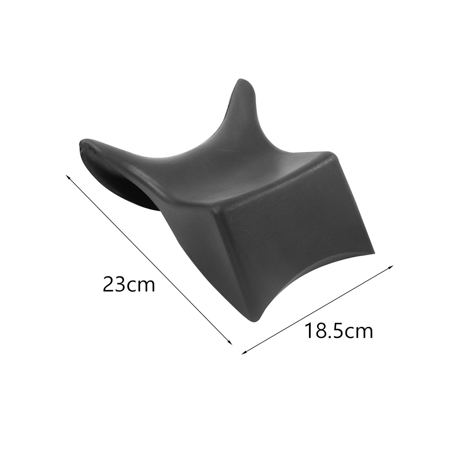 Shampoo Bowl Neck Pillow Salon Neck Rest Cushion Shampoo Bowl Gripper PU Leather Salon Washing Sink Hair Wash Basin Pillow