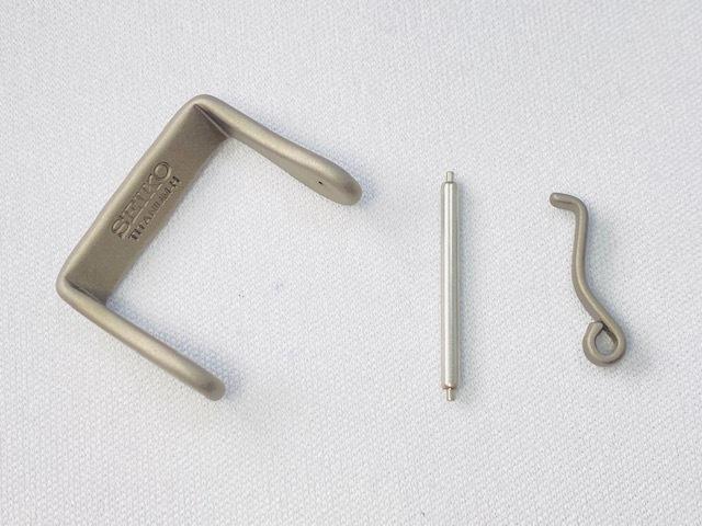 SEIKO Prospex Buckle 20mm Titanium for DE51DZ-BJ00 SBDK001/DH33-4A00