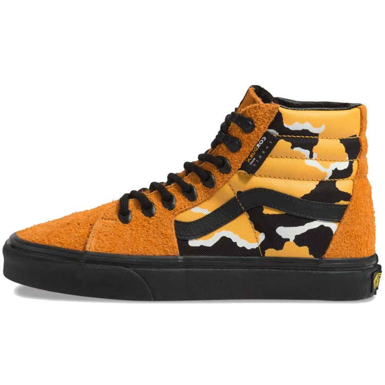 

Кроссовки унисекс Vans Sk8-Hi Cordura Amber Glow Желтый Amberglow Черный VN0A4BV6XK4