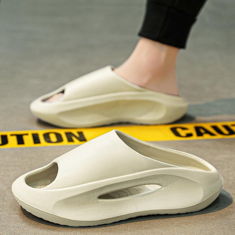 Fashion2024 New Men Slippers Slides Summer Luxury Sandals Men EVA Outdoor Fashion Casual Beach Breathable Shoes for Men Slippers