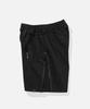 VASTIC Side Zip Wrinkle Half Pants_Black