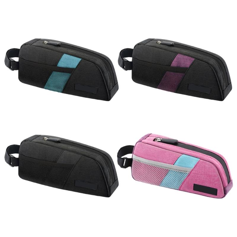 Large Capacity Bicycles Storage Bag Bike Frame Front Tube Bag Light Weight Cycling Bag Mountain Bike Front Saddles Bag
