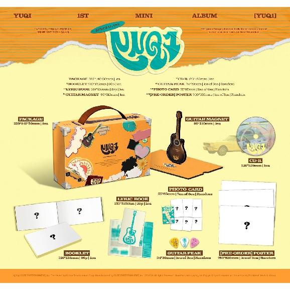 Yuqi (G)I-dle - Yuq1 [Special Ver.] Album+Folded Poster