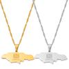 Anniyo Jamaica Map Pendant Necklaces Jewellery Silver Color/Gold Color Jewelry Jamaican @002021