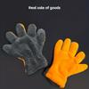 2Pcs Wear-resistant Double-sided Five Finger Gloves Vehicle Cleaning Gloves  Detailing Washing