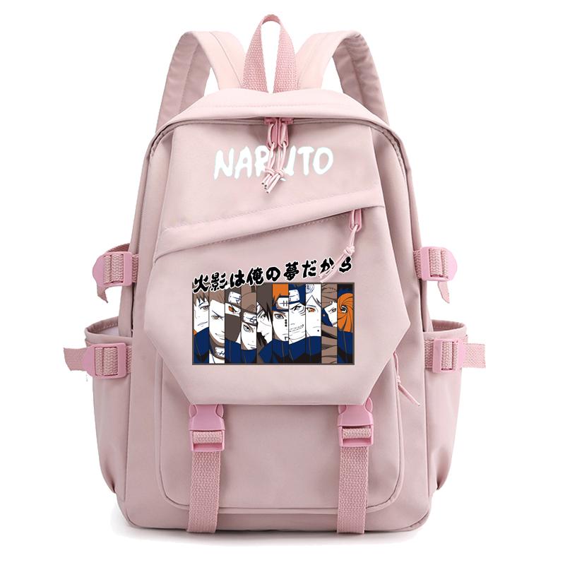 Anime-bedruckter Rucksack für Teenager und Mädchen, Rucksack für den Schulanfang, Aufbewahrungstasche mit großer Kapazität, niedliche Cartoon-Büchertasche, Geschenk für Kinder