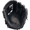ZETT Youth Soft Steer Baseball Glove Black SS BJGB74510F (All-Around) (1900) Size
