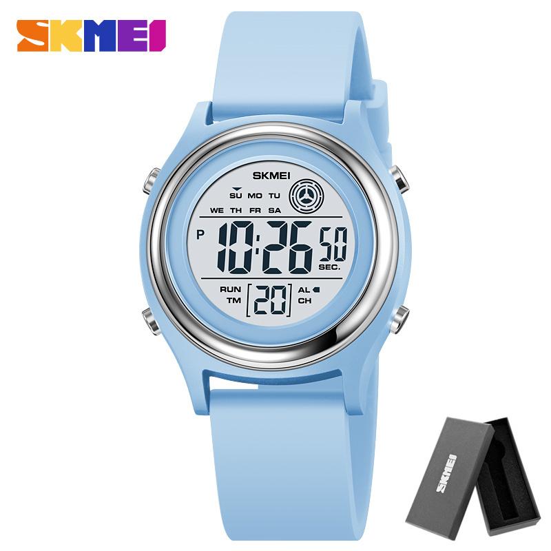 SKMEI 2094 Stoßfest reloj mujer Hintergrundbeleuchtung Display Countdown Digitale Uhren Damen Stoppuhr Lady Armbanduhr 50M Wasserdicht