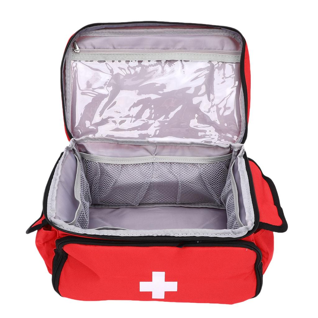 Medical Storage Bag Oxford Cloth Water Proof Portable Emergency Aid Pouch Medical Organizer Carrying Bag for Outdoor