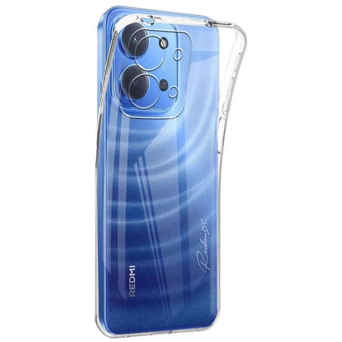 Coque - PHONILLICO - Xiaomi Redmi 15C 4G - Silicone Gel TPU - Transparent - Ultra Mince