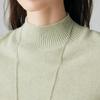 Paruo 100% Cashmere Cable Knit Sweater