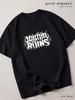 Black T-shirt Within The Ruins, Metal Back In