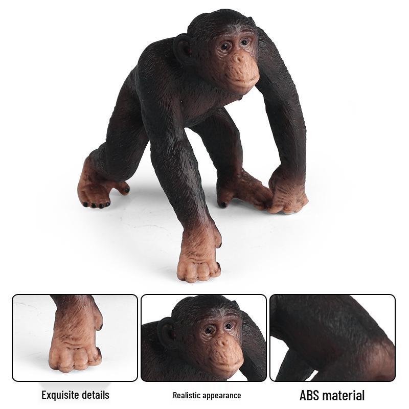 Kids' Cognitive Walking Gorilla Toy Model Ornament