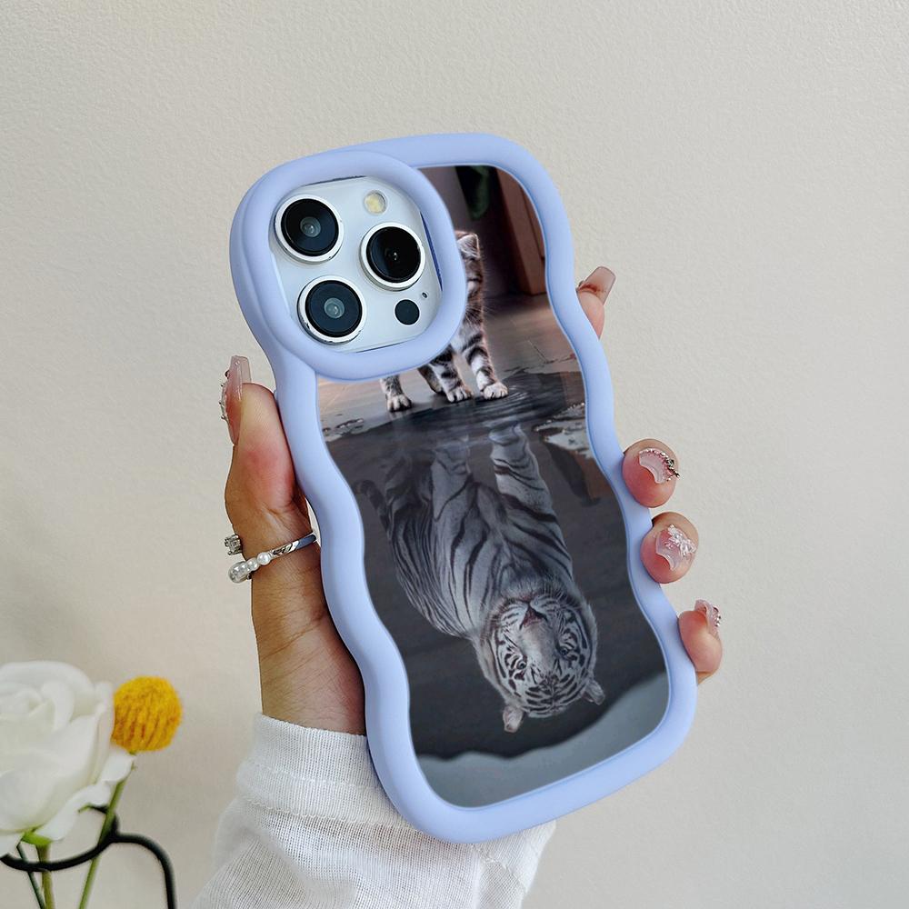 Ae86 Lion Black Design Art Protective Phone Cases for Samsung S24 Plus S23 Ultra A14 A55 A06 Honor X9b Motorola OnePlus Big Wave TPU Back Cover