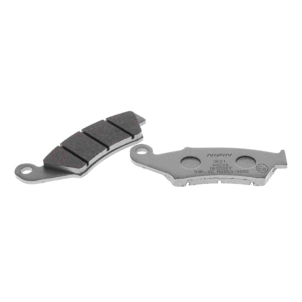 Nissin Brand Brake Pads BRAKE PAD Premium Pads Semi-Metal, Part Number: A0230, 1 Set, 2 Pieces of 2 Wheels, Motorcycles
