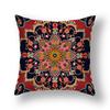 New Persian Carpet Pillowcase Holiday Decorative Pillow Short Plush Cartoon Print Sofa Pillow