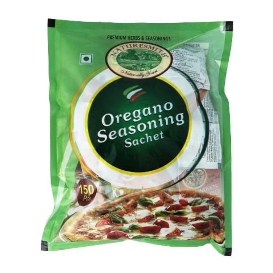 Naturesmith Chilli Flakes Sachet(150Pieces) & Oregano Seasoning Sachet(150Pieces) Combo,300 Grams