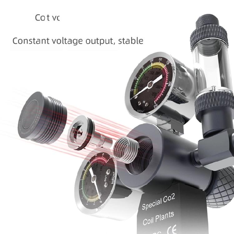 Quick Install CO2 Dispensing Unit With Electromagnetic Cutoff For Aquarium Conditions