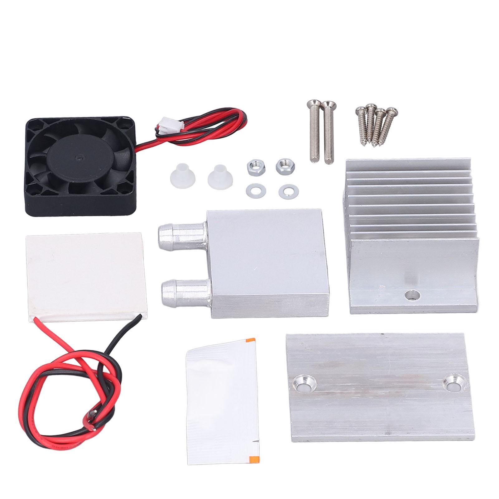 

Модуль охлаждения Автомобильный радиатор Водяной охладитель Полупроводниковая холодильная пластина Малый DIY-набор 12 В