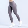 Pantaloni da Yoga DF Senza Cuciture a Vita Bassa: Collant traspiranti, ad asciugatura rapida e sollevamento dei glutei per la corsa e il fitness