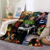 Bob Marley Album Blanket Reggae Music Jamaican Style Soft Flannel Blanket Portable Home Travel Sofa Blanket