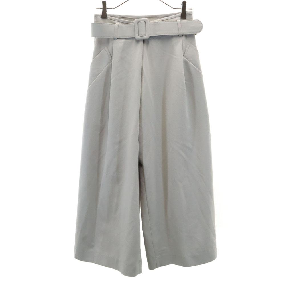 

AMERI UNDRESSED Широкие брюки Серые С поясом Женские Б/у