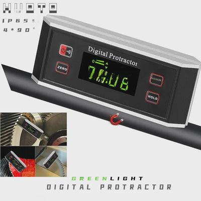 HUOTO IP54 Digitalanzeige Neigungsmesser und Winkelmesser Wasserwaage