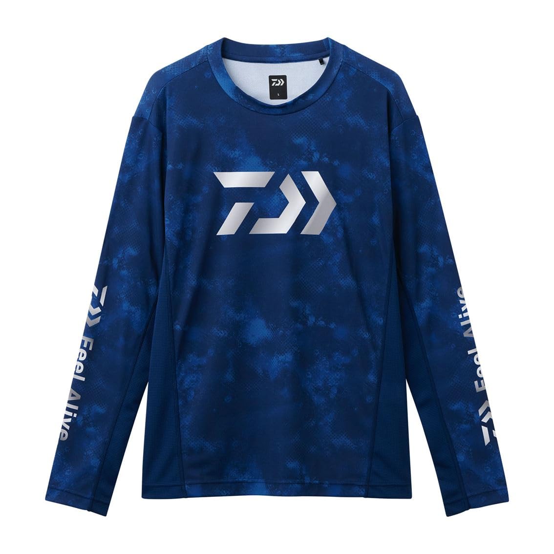 Long Sleeve Game Shirt Ocean Haze Camo XL [Daiwa] DE-3826