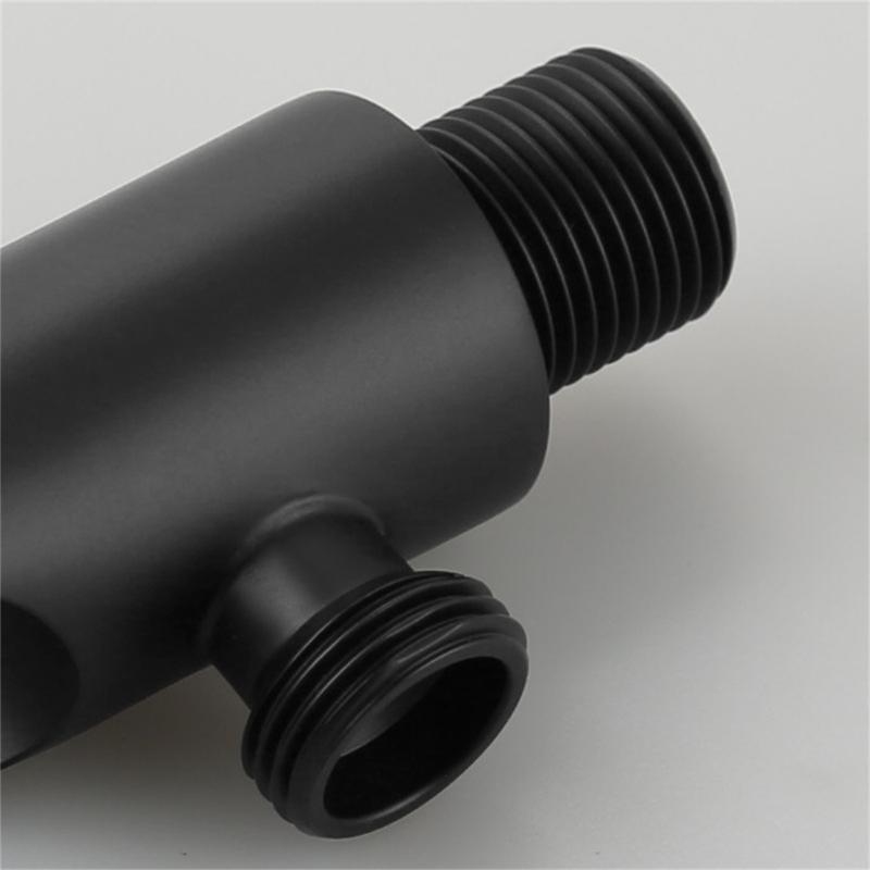 Wall Mounted Handheld Shower Holder Shower Mounting Brackets Wall Elbow Spouts Water Inlet Angle Valves Bathroom Accessory