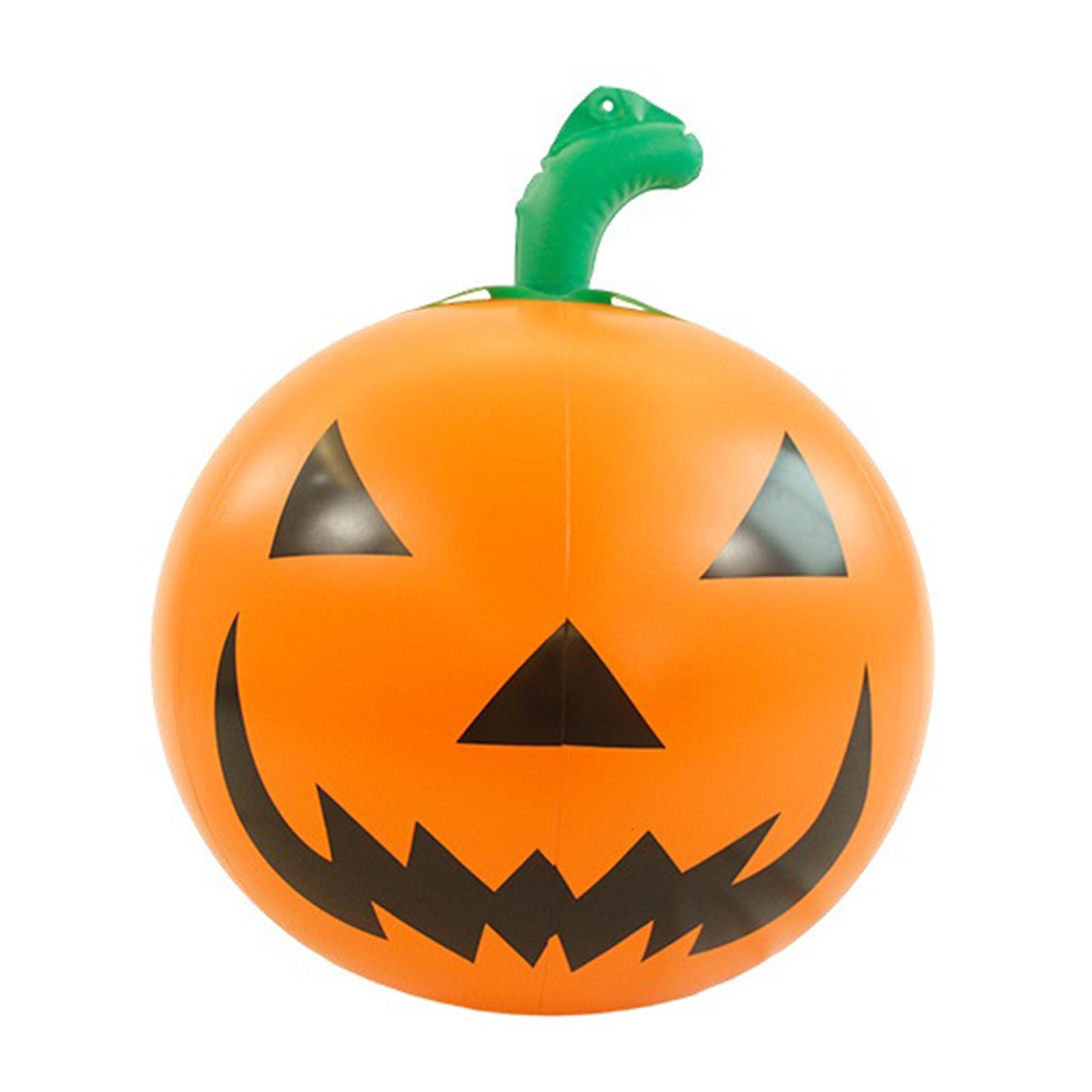 

1 шт. Надувний гарбуз на Геловін зі світлом, Геловінський надувний гарбуз-ліхтар з ПВХ, Веселий Jack-O -Lantern для подвір я, саду та газону