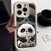 Panda Soft TPU Case For iPhone 15 Pro Max Cases iPhone 16 13 14 11 12 7 8 Plus SE  15promax 15pro 16pro 16promax Cover Funda