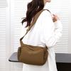 Commuter Shoulder Bag Women's Large Capacity Multi-layer Solid Color Crossbody Bag Middle-aged Mother Bag