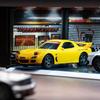 MAV2  Whoosh 1:43 Mini High Speed Drift 4wd Led Racing Car For Mazda Rx7 Subaru Kids Remote Control Car Model Toy Ges