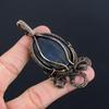 Tree Of Life Labradorite Pendant, Handmade Gemstone, 999 Copper Wire Wrapped Pendant Antique Jewelry, For Gift Silver Jewelry