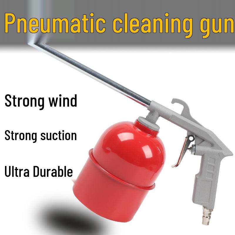Car Engine & Air Conditioner Dual-Use Cleaning Gun - Pneumatic Water & Air Spray for Dust Removal