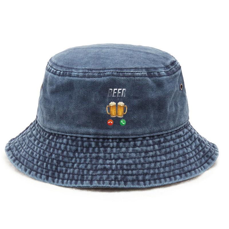 Customize Cotton Washed Bucket Hat Vintage Fishing Hat for Men Sun Protection Outdoor Social Drinking Cap Friendship Streetwear